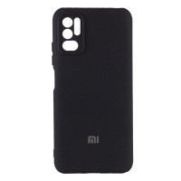 Накладка Original Silicone Xiaomi Redmi Note 10 5G, Case Poco M3 Pro black