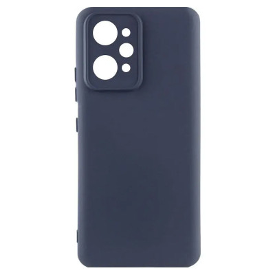 Накладка Original Silicone Case Xiaomi Redmi 12 dark blue