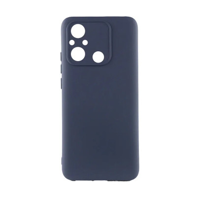 Накладка Original Silicone Case Xiaomi Redmi 12C dark blue