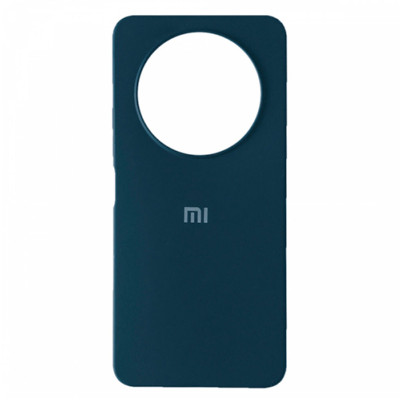 Накладка Original Silicone Case Xiaomi Redmi 14C dark blue