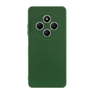 Накладка Original Silicone Case Xiaomi Redmi 14C dark green