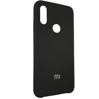 Накладка Silicone Case Xiaomi Redmi 7 black