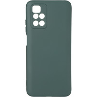 Накладка Original Silicone Case Xiaomi Redmi 10 dark green