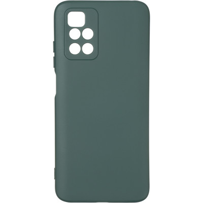 Накладка Original Silicone Case Xiaomi Redmi 10 dark green