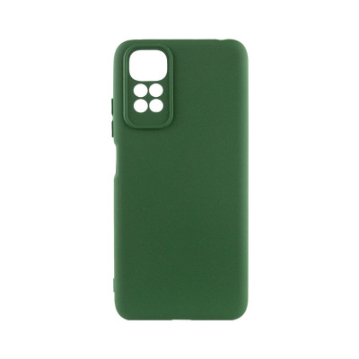 Накладка Original Silicone Case Xiaomi Redmi 10 green army