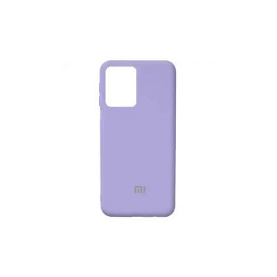 Накладка Original Silicone Case Xiaomi Redmi 10A lilac