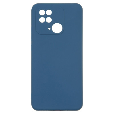 Накладка Original Silicone Case Xiaomi Redmi 10C dark blue