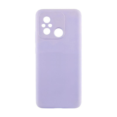 Накладка Original Silicone Case Xiaomi Redmi 12C purple