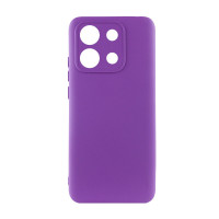 Накладка Original Silicone Case Xiaomi Redmi Note 13 Pro 4G violet