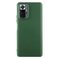 Накладка Original Silicone Case Xiaomi Redmi Note 10 Pro green army