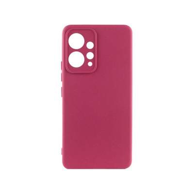 Накладка Original Silicone Case Xiaomi Redmi Note 12 4G burgundy