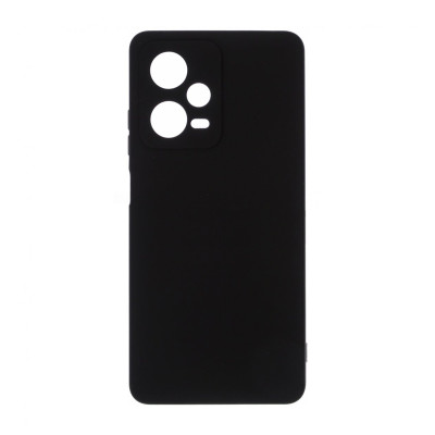 Накладка Original Silicone Case Xiaomi Redmi Note 12 5G black
