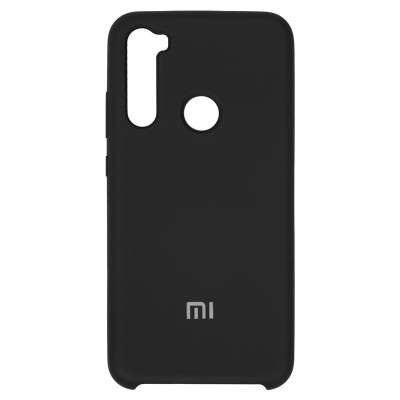 Накладка Original Silicone Case Xiaomi Redmi Note 8 black