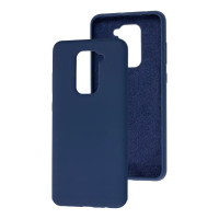 Накладка Original Silicone Case Xiaomi Redmi Note 9, Redmi 10X blue navy