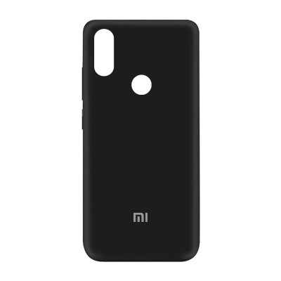 Накладка Original Silicone Case Xiaomi Redmi Note 5, 5 Pro black