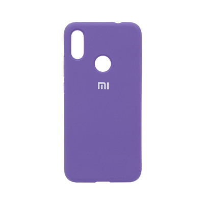 Накладка Original Silicone Case Xiaomi Redmi Note 7 purple