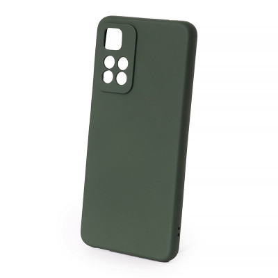 Накладка Original Silicone Case Xiaomi Redmi Note 11 Pro 5G dark green