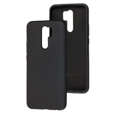 Накладка Original Silicone Case Xiaomi Redmi 9, Poco M2 black