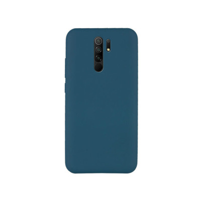 Накладка Original Silicone Case Xiaomi Redmi 9, Poco M2 dark blue