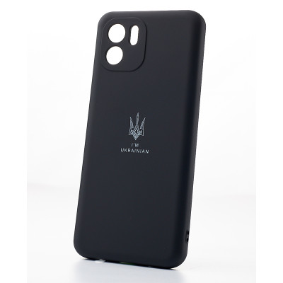 Накладка Original Silicone Case I'm Ukrainian Xiaomi Redmi A1 black
