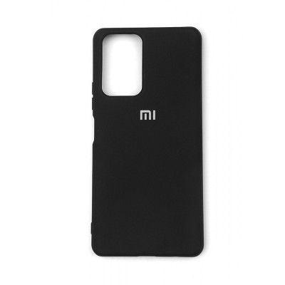 Накладка Original Silicone Case Xiaomi Redmi Note 10, Note 10S black