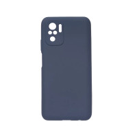 Накладка Original Silicone Case Xiaomi Redmi Note 10, Note 10S dark blue