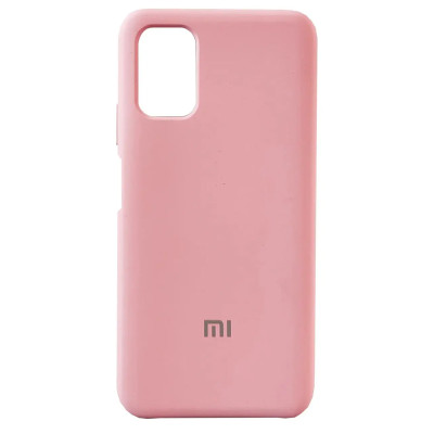 Накладка Original Silicone Case Xiaomi Redmi Note 10, Note 10S pink