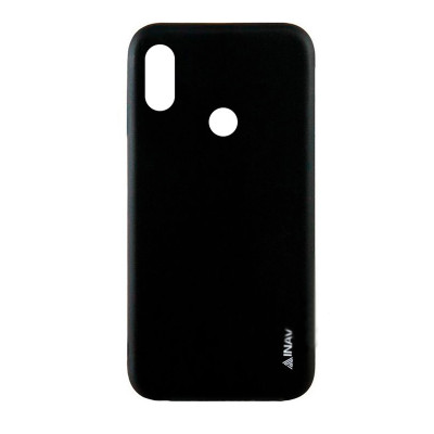 Накладка Inavi Simple color Xiaomi Redmi Note 6 Pro black
