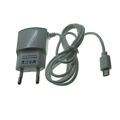 Зарядний пристрій microUSB SCL 650 mA white