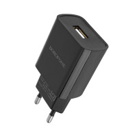 Зарядний пристрій Borofone BA20A 1 USB 2100 mA black