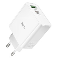Зарядний пристрій Hoco C113A PD 65W USB-A Type-C white