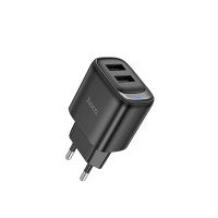 Зарядний пристрій Hoco C141A 2 USB 2100 mA black