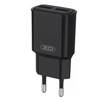 Зарядний пристрій XO L92C 2 USB 2400 mA black
