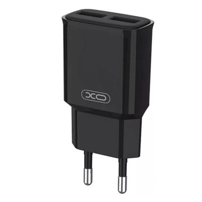 Зарядний пристрій XO L92C 2 USB 2400 mA black