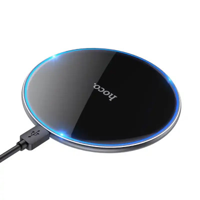 Бездротовий зарядний пристрій Hoco CW6 Pro black