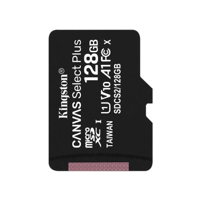 Карта пам'яті microSD 128 Гб Kingston 100 MB/s UHS-I class 10 Карта пам'яті microSD 128 Гб Kingston 100 MB/s UHS-I class 10