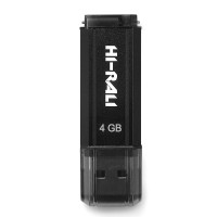 USB флеш 4 Гб Hi-Rali Taga black