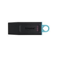 USB флеш 64 Гб Kingston Exodia USB 3.2 black teal
