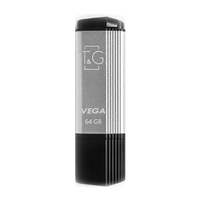 USB флеш 64 Гб T&G 121 Vega grey
