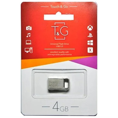 USB флеш 4 Гб T&G 113 silver