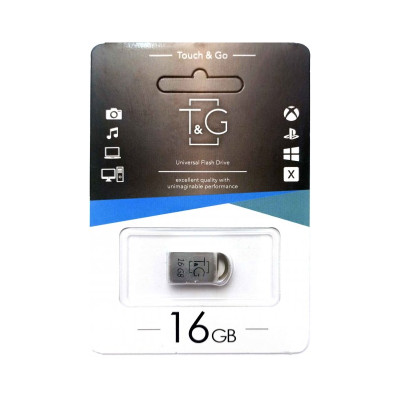 USB флеш 16 Гб T&G 107 silver