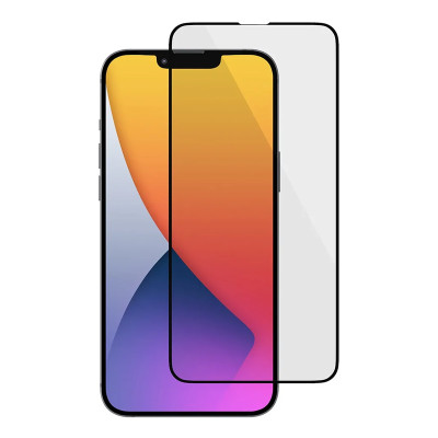Захисне скло Glass iPhone 13 Pro Max, 14 Plus Full Glue black