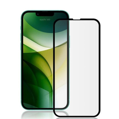 Захисне скло Glass iPhone 13, 13 Pro, 14 Full Glue black