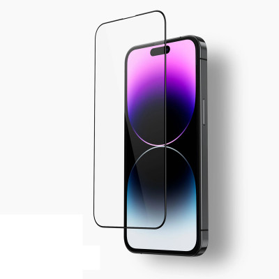 Захисне скло Glass iPhone 14 Pro Full Glue black