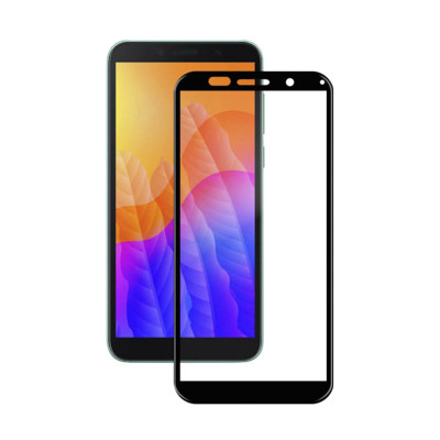 Захисне скло Glass Huawei Y5p, Honor 9S Full Glue black