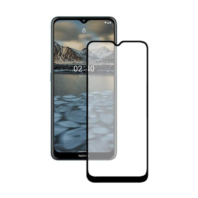 Захисне скло Glass Nokia C22, C32, G22 Full Glue black