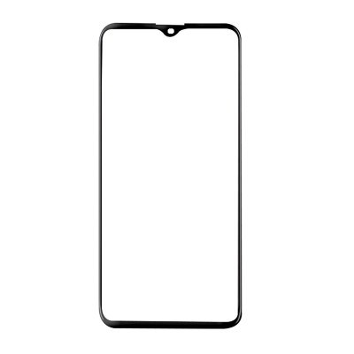 Захисне скло Glass Realme 5, C11, C15, Oppo A15, A15s Full Glue black