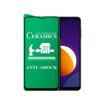 Захисна плівка Glass Samsung M12, A12, A125, A02, M02 Ceramic black