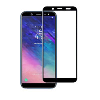 Захисне скло Glass Samsung A605, A6 Plus 2018 Full Glue black