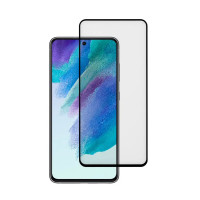 Захисне скло Glass Samsung G990 S21 FE Full Glue black